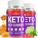 Gommies de vinaigre de cidre de pomme de kéto 1500MG Vinaigre à base de vinaigre de cidre de pomme préparé avec poudre de jus de betterave de grenade B12 Vegan Non OGM 120 Gommies