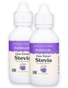 Nunaturals Clear Extract NuStevia, Plant-Based Zoetstof, 2 oz, 2 pack, Plastic