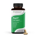 LifeSeasons Puri-T - Liver Cleanse & Detox Support Supplement - Resveratrol, N-Acetyl Cysteine, Milk Thistle, Artichoke & Turmeric - Ondersteunt weefsel regeneratie & gezonde Bile Flow - 60 capsules