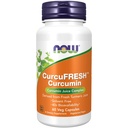 MAINTENANT compléments alimentaires, CurcuFRESHTM Curcumin, dérivé de jus de curcuma frais, complexe de jus de curcumine, 60 gélules