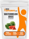 BulkSupplements.com Watermeloensap poeder - van Watermeloen Fruit, Fruitpoeder, Hydation Supplement - 700mg per portie, 100g (3,5 oz) (pakket van 1)
