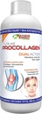 Natuurlijke energie Vitale Procollagen - Liquid Hydrolyzed Collageen Proteïne met Hyaluronzuur en Glucosamine Chondroitin Sulfate Anti-Aging Factor voor mannen en vrouwen 16oz 