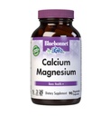 Bluebonnet Nutrition Calcium & Magnesium, Bone Health*, Non-GMO, Vegan, Kosher Gecertificeerd, Glutenvrij, Sojavrij, 90 plantaardige capsules, 30 porties
