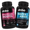 Myo-Inositol & D-Chiro Inositol & Waterwegpillen - Waterretentiediuretica voor Gut Health & Leg Swelling - Supplementen voor vrouwen ter ondersteuning van de menstruele cyclus en de gezondheid van vrouwen