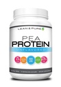 Lean & Pure Pea Protein Powder, Vegan, Low Carb, 25g eiwit, niet GGO, Glutenvrij, 27 porties, 843g