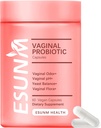Supplément pour la santé vaginale des femmes, Probiotiques vaginaux pour les femmes pH Équilibre Prébiotiques et Lactobacillus Probiotique,Promote saine odorine vaginale et flore vaginale, 60 Nombre