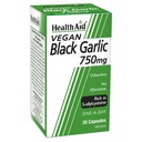 HealthAid Zwarte Knoflook 30 Vegicaps 750 mg