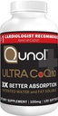 Qunol CoQ10 100mg Softgels, Ultra 3x Better Absorptie Co-enzym Q10 Supplementen - Antioxidant Supplement voor Bloedvat- en Hartgezondheid en Energieproductie - 4 maanden Levering - 120 Tel.