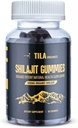 Tila Organic Himalaya Shilajit Resin Soft Gels - 60 Gummies, 600 mg- Natural Supplement for Men & Women with Over 85 Trace Minerals, Fulvic Acid and Humic Acid Vegan Gluten Free