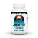 Bron Naturals Cherry Fruit Extract, Natuurlijke Bron van flavonoïden Dat werkt als antioxidanten*, 500 mg - 180 tabletten