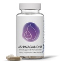 Suppléments InfiniWell Ashwagandha - Suppléments à base de plantes avec racine Shoden Ashwagandha - Promouvoir la clarté mentale, l'équilibre hormonal, la relaxation quotidienne et la récupération musculaire (60 capsules)