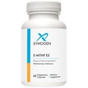 XYMOGEN 5-MTHF ES - 17.000 mcg DFE - Bioactive Folate Supplement as Quatrefolic - Mood, Cardiovasculaire + Methylation Support - Vitamine B Methylfolaat als L Methylfolaat (60 capsules)