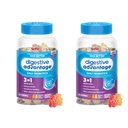 Avantage digestif Gommies probiotiques quotidiens pour la santé digestive, Gut Health & Immune Support, probiotiques pour les hommes et les femmes (80ct) - Délicieux arômes naturels de fruits* (paquet de 2)