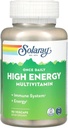 Solaray - Eenmaal daags hoge energie W/O ijzer, 90 capsules