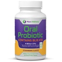 Orale Probiotische Supplement met BLIS K12 4 miljard CFU - Nu Zuivelvrij 60 dagen levering Fles voor slechte adem, Strep, Cavities, Gum Orale en Dental Health - Suikervrij - USA Made - 60 Tellen