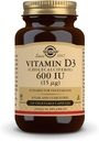 Solgar Vitamine D3 (Cholecalciferol) 15 mcg (600 IE), 120 plantaardige capsules - helpt gezonde botten en tanden te behouden - Immuunondersteuning - Non-GMO, glutenvrij, zuivelvrij, Kosjer, Halal - 120 porties