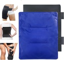 Gel Soft Flexibele Ice Packs for Injuries - Herbruikbare Vriezer Koude Pak, Hot Cold Compress Therapie Koeling Gel Pad Wrap voor schouder, heup, knie, rug, been, letsel, zwelling, kneuzingen, chirurgie - 11" x 14"