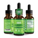 Gouttes liquides en chlorophylle premium - 100 % naturel et sans gluten Chlorophylle liquide - Non OGM, 118 portions