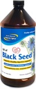 Huile de graines noires à base d'herbes et d'épices d'Amérique du Nord - 32 fl. oz. - Support cardiovasculaire, digestif et immunitaire - Non-OGM - 192 portions