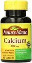 Nature Made Calcium with Vitamine D3 600mg, 60 Tablets