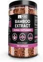 Pure originele ingrediënten Bamboe Extract (730 Capsules) Geen Magnesium of Rijst Fillers, altijd zuiver, Lab geverifieerd
