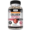 Kaya Naturals Multi Collagen Peptides Complexe Poudre pour les femmes et l'homme, Vital pour les cheveux, la peau, les ongles et l'anti-âge, Types I, II, III, V & X Collagen Protein Blend