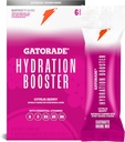 Gatorade Hydration Booster Electrolyte Drink Mix poederverpakkingen, Citrus Berry, geavanceerde Electrolyte Blend, Geen toegevoegde kleuren, Geen kunstmatige zoetstoffen, essentiële vitamines A, C, B3, B5, B6, maakt 20 Fl Oz, (6 Pack)