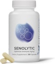 InfiniWell Senolytische Longevity Supplementen - Optimaliseer Cellular Aging, Help Ondersteuning Cognitieve functie en neurologische verwerking - met Resveratrol, Pterostilbene & Quercetin (30 capsules)