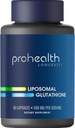ProHealth Liposomale Glutathion, 500 mg per Serveerstof Master Antioxidant 