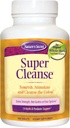 Nature's Secret Super Cleanse Extra sterkte Totale lichaamsreiniging, Ondersteuning - Stimulerende Blend van 14 Kruiden met Probiotica - 100 Tablets