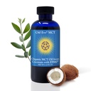 MCT olie van kokosnoten met C60 ESS60, Immuun Support, slaaphulp rijk aan antioxidanten, flexibiliteit en gezamenlijke ondersteuning Supplement, bevordert MCT Wellness for Energy Boost (4 oz)