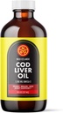 NGL Pure Cod Liver Oil - Wild Ijslands - 1100 mg Omega-3 + natuurlijke vitamine A & D - hart en hersenen gezondheid, gezamenlijke ondersteuning 8 Fl Oz