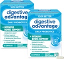 Digestief voordeel Intensieve Bowel Support Probiotic Defends against Gas & Bloating, 32 Count Capsules (2 Pack)