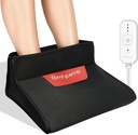 Comfytemp elektrische verwarmde voetwarmer voor mannen en vrouwen,3D voetverwarming pad voor koude voeten enkels verlichting, droge warmte voeten Sanua onder bureau 45Auto uit met 3 warmte, Office Home Winter