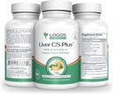 Logos Nutritionals-Liver CS Plus-60 Krachtige lever Detox Formula Veggie Caps-Increasing Glutathion en het verlagen van oxidatieve stress.
