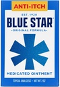 Blue Star Anti-Itch Gemedicineerde Zalf 2 oz (Packof 4) VJC#Re