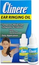 Clinere oor Ringing Oil Relief, Oordruppels om te helpen stoppen met rinkelen in de oren, Tinnitus Relief, Geluiden in oor, Pijn en ongemak, Verlicht oor Ringen, Buzzing, Klikken met Homeopathische Olie, .5 fl