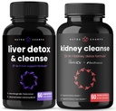NutraChamps Lever Reiniging Capsules en Nier Reiniging Capsules 2 Pack Bundle