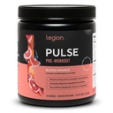 LEGION Pulse Pre Workout - Alle natuurlijke stikstofoxide Voorworkout Drink om energie te stimuleren, Creatinevrij, natuurlijk gezoet, Beta Alanine, Citrulline, Alpha GPC (Blood Orange)
