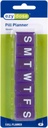 EZY DOSE Weekly (7-Dag) Pill Organizer, Daily Vitamin Planner, Medicine Container, Case for Supplements and Fish Oils, Medium Compartments, Kleuren kunnen variëren, Made in the USA