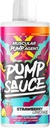 Pompsaus Pre-workout - 32 oz, aardbei limonade, Geen cafeïne, volledig spectrum vloeibaar, glutenvrij, veganistisch, Zero Sugar