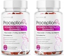 Vruchtbaarheid Gummies voor vrouwen - Myo-Inositol, Foliumzuur, Biotine, B Vitamines - Inositol Supplement voor vrouwelijke vruchtbaarheid Ondersteuning, Hormone Balance, Ovulatie, Prenatale Conception (60 Gummies, 2 Pack)