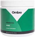 Ombre Rise Prebiotic Powder Fiber Supplement, Ondersteunt spijsverteringsregulariteit en algemene wellness, wateroplosbaar, snel-absorberen, & zacht op maag, plat-stabiel, 8,5-once tub, 30 porties