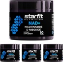 STARFIT - Nicotinamide D-Riboside, Nicotinamide Riboside voor ondersteuning NAD+ Niveaus, Focus en Energie Supplement, Metabolisme ondersteuning Nicotinamide Riboside NAD Supplement, 360 Capsules