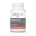 Allergy Research Group PhytoCort Supplement - Respiratory Support, Lung Health, Lung Detox, Lung Cleanse, Healthy Breathing, Herbal Support, Reishi, Licorice, Noni, Vegetarian Capsules - 120 Count