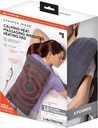 Calming Heat Massaging ongeëvenaarde Verwarmingskussen door Sharper Image-onbewerkt Elektrische Verwarmingskussen met Massaging Vibraties, 9 instellingen - 3 warmte, 6 massage- 18 ontspannende combinaties, 12