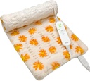 ZXU verwarmingskussen voor rugpijn verlichting en krampen verlichting- Ultra Soft Sherpa verwarmingskussen, XL King maat 12" x 24", 12 warmteniveaus en 1-24H automatisch uitgeschakeld,Blijf op functie warm verwarmd pad, Machine wasbaar