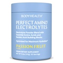 BodyHealth PerfectAmino Elektrolyten Poeder Geen Suiker, Hydratatie Vasten Keto Zero Sugar Electrolytes Drink Mix met sporenmineralen - Passiefruit - 30 porties