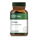 GAIA HERBS PRO Ginkgo - Supplément de soutien du flux sanguin sain et de la fonction cérébrale* - Supplément de soutien de la circulation sanguine* avec extrait de feuille de Ginkgo - 60 capsules de phytothérapie liquide (30 portions)