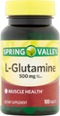 Spring Valley - L-Glutamine 500 mg, 100 tabletten